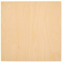 TWENTY (20) PIECES SANDED THIN BALTIC BIRCH PLYWOOD SCROLL 12&quot; X 6&quot; X 1/8&quot; - £33.35 GBP