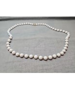 Pearl Costume Jewelry Necklace, Clasp, White, 31&#39;&#39; - $9.99