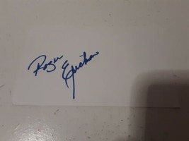 Roger Erickson Minnesota Twins New York Yankees Autograph Index Card - £3.94 GBP
