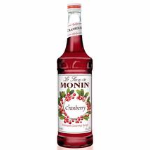 Monin - Cranberry Syrup, Tangy and Sweet Berry Flavor, Natural Flavors, ... - $16.61+