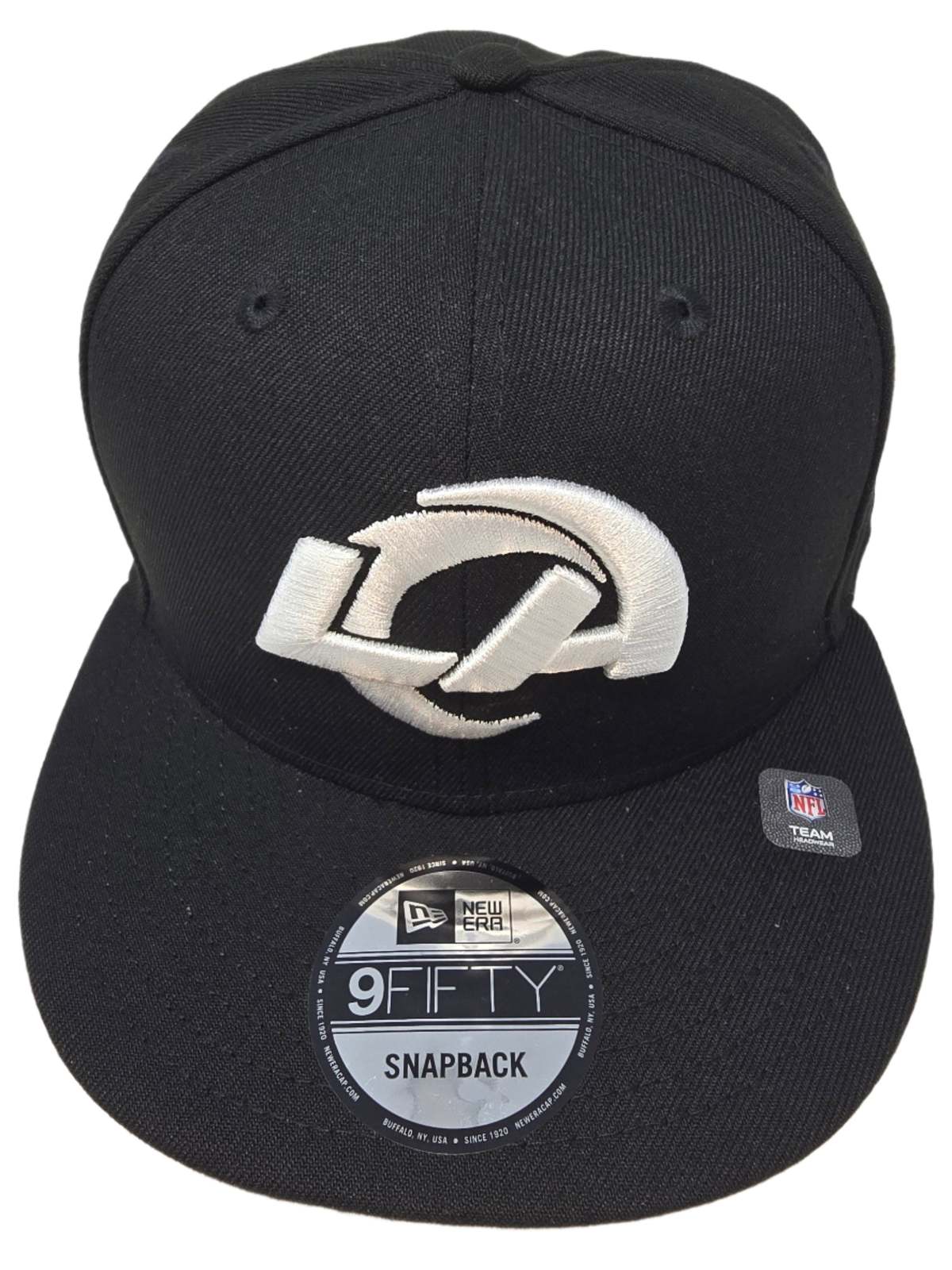 Los Angeles Rams Authentic New Era 9FIFTY Black Snapback Baseball Cap - $34.99