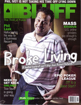 Phil Laak@ Bluff Las Vegas Poker Magazine Oct 2011 - £7.77 GBP