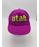 Vintage Utah: Land Of Contrast SnapBack Pink Hat - $9.90