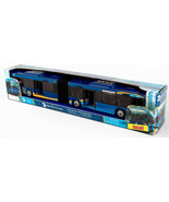 MTA Model Bus New York City Articulated Bus New Paint Scheme 1:43 Scale ... - £29.31 GBP