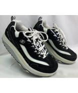 Skechers Shape-ups Womens Sneakers Size 8 Black / White 11809 Workout To... - $847.97 MXN