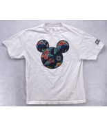 Disney Shirt Size Large Neff Collaboration Mickey Mouse Tropical Short S... - £18.00 GBP