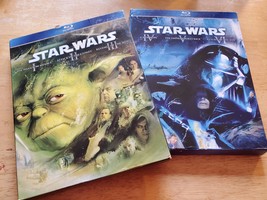 Star Wars Trilogy Episodes I-VI 6-Disc Blu-Ray Set **USED** - £16.51 GBP