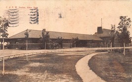 Chicago &amp; North Western Railroad Station~Tom Jones Publ Postcard 1908 Psmk - £4.14 GBP