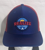 &quot;Realize Food Storage&quot; Blue And Red Tucker Hat (New without Tags) - See ... - $14.89