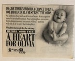 A Heart For Olivia Tv Guide Print Ad TPA8 - $5.93