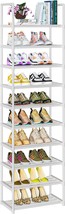 Shoe Rack, Sturdy Metal Shoe Rack Organizer,Narrow Shoe Rack,Shoe, Shoe Shelf - $44.96