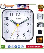 Lightweight Analog Alarm Clock with Ascending Volume – Perfect for All Ages - $29.22 CAD