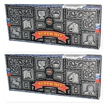 Satya Nag Champa Super Hit Bamboo Incense Sticks Pack Of 2 Pcs Each Pack 180gm - $29.55