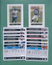 2005 Topps San Diego Chargers Football Team Set  - £3.13 GBP