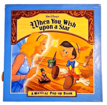 Walt Disneys When You Wish Upon A Star Pop Up Book Pinocchio 1996 AS IS - £11.89 GBP