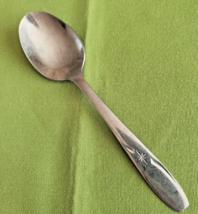 Wallace Stainless Steel North Star Pattern Soup Spoon 6.75&quot; Glossy #110671 Walco - £4.66 GBP
