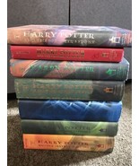 Lot 11 Harry Potter books complete series HC 1-7 set Magical world Beedl... - £42.78 GBP