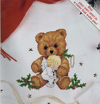 Sunset A Christmas Cuddle Counted Cross Stitch on Waste Canvas Kit #18351 - £16.96 GBP