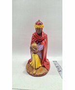 Holland Mold Kneeling Wise Man  Ceramic Nativity 6 &quot; Replacement Figurine - $381.02 MXN