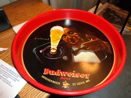 Vintage Budweiser  Beer Tray Anheuser  Brewing Co. St. Louis Mo. 1940s - €31,25 EUR
