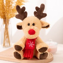 Mas series santa claus elk snowman elephant plush toy stuffed soft deer sled dogs party thumb200