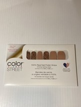 Color Street Nail Polish Strips ~New in Package All Wild Up Animal Print - £3.90 GBP