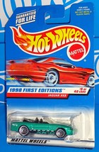 Hot Wheels 1998 First Editions #639 Jaguar XK8 Green w/ WSPs #5 of 40 Board - $2.50