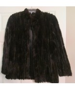 Selected MINK Brown Luxury Fur Jacket Coat Perfect Hip Length Small - £276.69 GBP