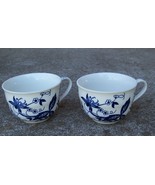 Blue Onion Tea Cups (2) Japan - £9.59 GBP