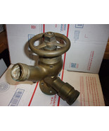 Merry Weather LONDON Fire Hydrant Hose Valve Bronze Gated 1-1/2&quot; RARE - $5,560.30 MXN