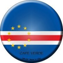 Cape Verde Country Novelty Circle Coaster Set of 4 - £15.62 GBP