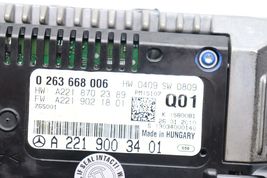 10-13 MERCEDES-BENZ W221 S550 DASH INFORMATION DISPLAY SCREEN E2932 image 11