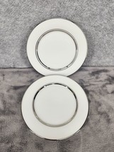 Set Of 2 Oxford Lexington Saucer Bread Plates 6.5&quot; - £12.60 GBP