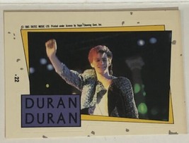 Duran Duran Trading Card 1985 #22 - £1.47 GBP