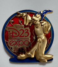 Disney D23 Expo 2013 Stained Glass LE1000 Pin Sorcerer Hat Goofy - £13.31 GBP