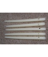 Partylite White Tapers 10&quot; Colonial Candle - £5.57 GBP