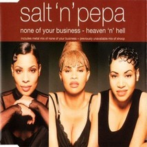 SALT-N-PEPA - None Of Your Business / Shoop / Heaven &#39;n&#39; Hell U.K. CD-SGL 1994 - £10.27 GBP