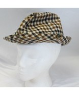 Blarney Fedora Hat Ireland 100% Wool Mens Size 7-1/4 Hand Tailored VIntage - $36.48 CAD