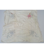 Vintage started stamped embroidery table scarf floral pattern sultana br... - £15.58 GBP