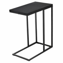 Coffee Tray Sofa Side End Table Ottoman Couch Console Stand Home Office Black - £72.52 GBP