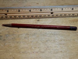 Vintage Eberhard Faber COLORBRITE Pencil Med Red 2126 WOOCLINCHED USA Made - £15.79 GBP
