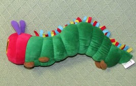 Kohls Hungry Caterpillar Plush Eric Carle Stuffed Animal Character 14&quot; Green Red - £8.47 GBP