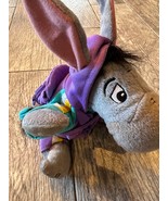 Walt Disney World Eeyore Beanie Stuffed Plush Toy Animal - $15.06
