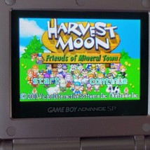 GBA Harvest Moon: Friends of Mineral Town Game Boy Advance Authentic Saves - $51.43