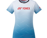 YONEX 22 F/W Women&#39;s T-shirts Badminton Apparel Clothing White NWT 223TS... - $47.61