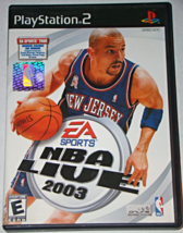 Playstation 2 - EA SPORTS NBA LIVE 2003 with Bonus CD (Complete with Manual) - £15.93 GBP