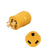 L14-30P To Tt-30R 30 Amp Rv Generator Adapter,L14-30P Locking Male Plug To - $551.38 MXN