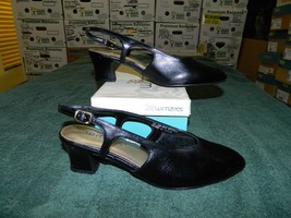 NIB WIMZEES Rosie Black Orthopedic Occupational Heels Size 7 EW - £22.72 GBP