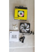 CORSAIR RS120 ARGB 2100 RPM High Performance 120 mm PWM Case Fan - Black - €17,04 EUR