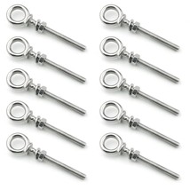 316 Stainless Steel Eye Bolt, Heavy Duty Shoulder Eyebolts Screws, M6, 1... - $44.98